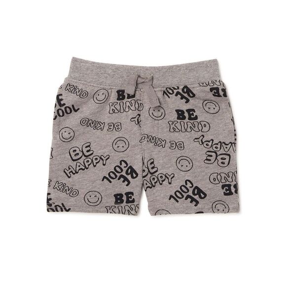 Garanimals Other - Garanimals Baby Boy’s Grey Be Kind, Be Happy, Be Cool Terry Shorts Size 24M
